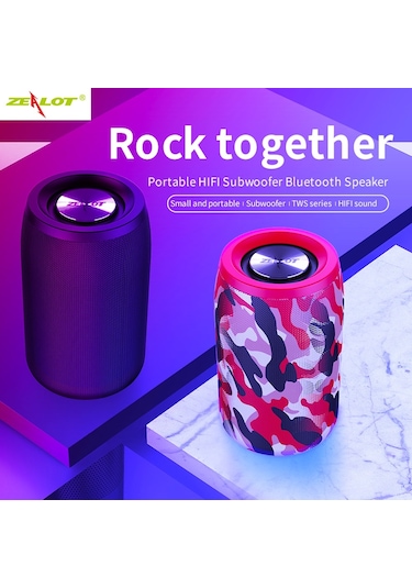 Hallow Zealot S32 TWS Taşınabilir Bluetooth Hoparlör