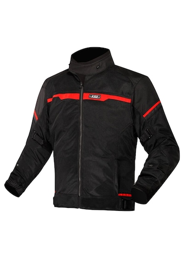 Ls2 Riva Siyah-kırmızı 4 Mevsim Motosiklet Montu