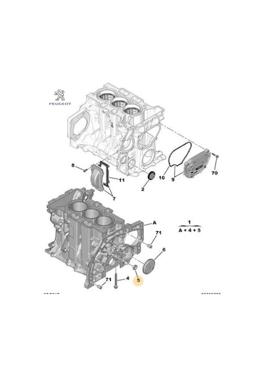 Manifolt Tapa Peugeot 0233.08