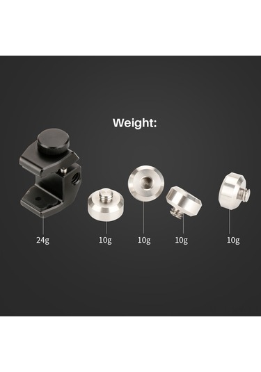 Kangvka Pt-4 Üç Eksenli Stablizörler İçin Evrensel Alüminyum Ağırlık Takımı - 67g Ağırlık Ve 4 Adet Ağırlık Parçası