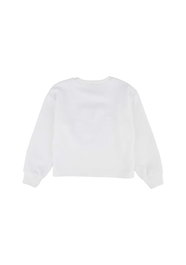 Bestkids Kız Çocuk Papatya İşlemeli Sweatshirt 2-6 Yaş 001