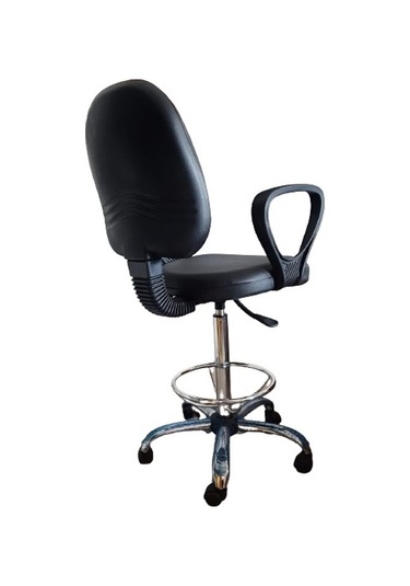 Bar Taburesi Kolçaklı Çember Ayaklı