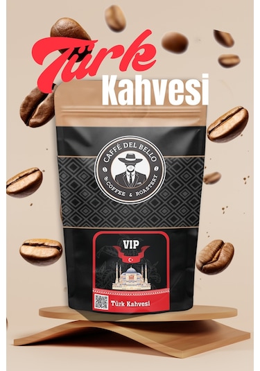 Caffe Del Bello Öğütülmüş Vip Türk Kahvesi 500 G