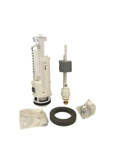 Norm Çift Basmalı Çift Kademeli Alttan Girişli Rezervuar Klozet İç Takım Seti 3/6 L 330B1011 Beyaz