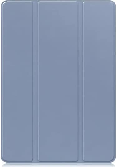 Samsung Uyumlu Galaxy Tab S9 FE Deri Kılıf Üç Katlı Stant Kalem Yuvası Tablet Kapağı