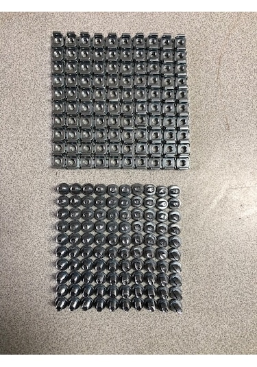 Rack Kabinet Server M6 Kafes Somun ve M6 Vida 100 Adet