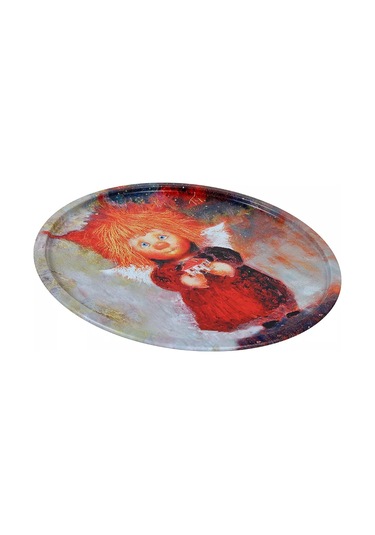 Gala 20 Cm Metal Dekoratif Tabak 181877510