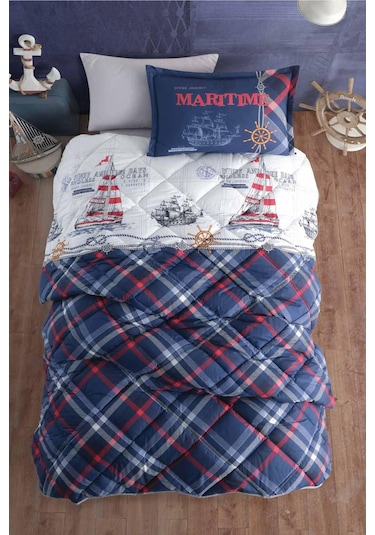 Clasy Ranforce Uyku Seti Tek Kişilik Maritime V1 Lacivert