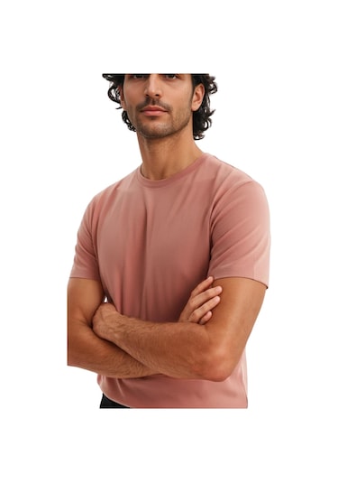 Ar-ma Erkek Regular Fit Pamuk Süprem Basic Bisiklet Yaka Tişört Y31344408002 Pembe 2XL Ar-ma Erkek Regular Fit Pamuk Süprem Basic Bisiklet Yaka Tişört Y31344408002 Pembe 2XL