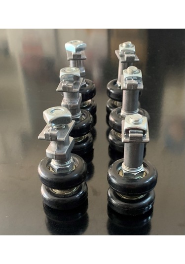 Tusem 6 Adet Cam Balkon Tekeri