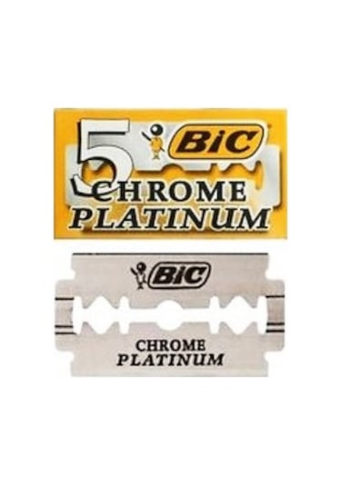 Bic Chrome Platinum Çift Taraflı Tıraş Bıçağı 5 x 20'li