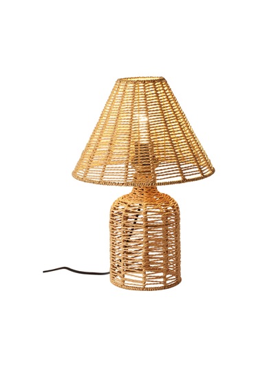 Mateo İpli Rattan Hasır Abajur Diğer