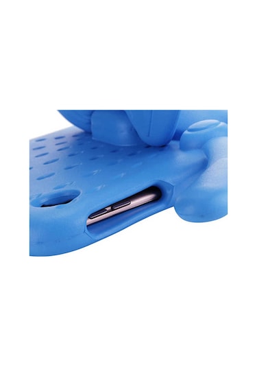 iPad Uyumlu  Mini 4 Effx Butterfly Standlı Tablet Kılıf - Turuncu Arka Kapak
