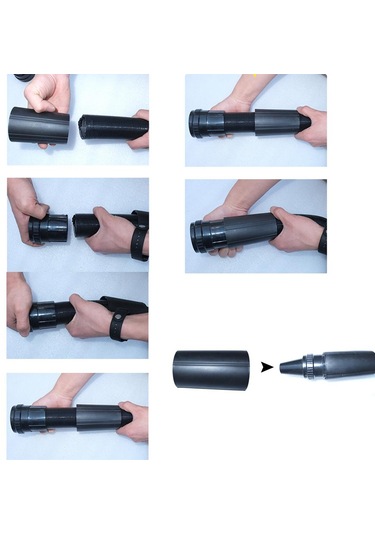 Suntek Pet Su Üfleyici Hortum İzolasyonu Saç Kurutma S