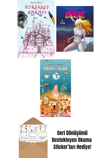 Mürekkep Sarayı + Hilal 4. Kitap Şehirdeki İblis + Şehr-i Alem