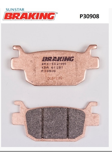 Benellı 502-c 500 2023 Braking Sinterli Arka Fren Balatası P30908