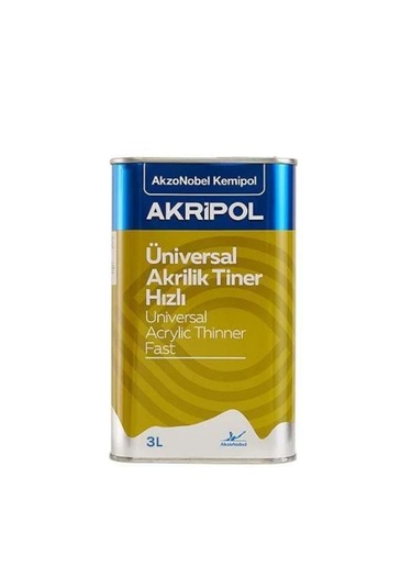 Akzonobel Universal Akrilik Tiner 3 Lt Hızlı
