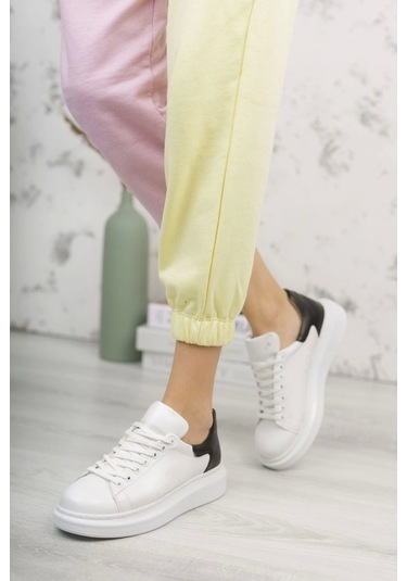 Ch256 Cbt Estrella Kadın Ayakkabı Beyaz/sıyah Çok Renkli