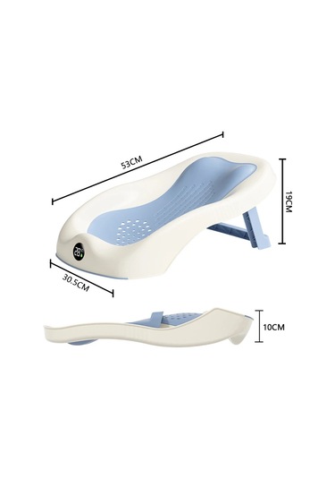 Treasure Yenidoğan Bebek Duş Rafı Gerçek Zamanlı Sıcaklık Banyo