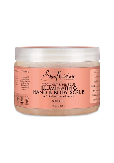Shea Moisture Coconut & Hibiscus Aydınlatıcı El ve Vücut Peelingi