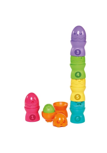 73083 Tomy. Saklambaçlı Yumurta Kule Seti. 6-36 Ay.