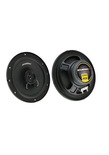 Soundmax Cx-620-200w Max Power-tweeterlı 16 Cm Kapı Hoparlörü-2 Adet
