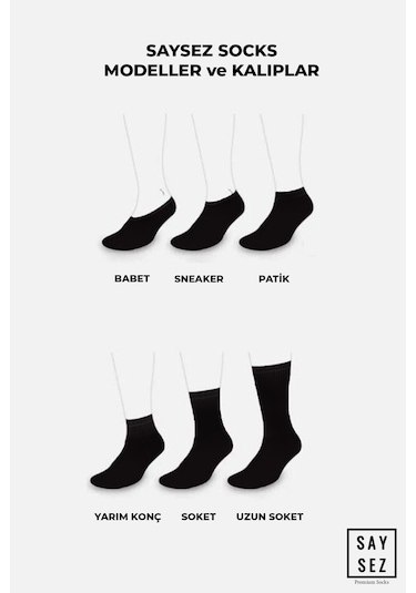 Bambu Kadın Lastiksiz Beyaz-kahve-bej Soket Dikişsiz Çorap Çok Renkli