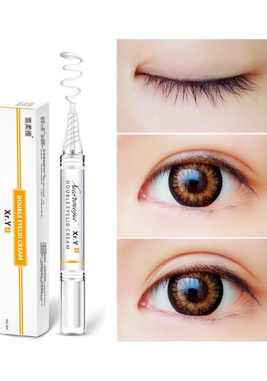 Suntek Çift Göz Kapağı Şekillendirici Krem Kaldırma Beyaz+sarı