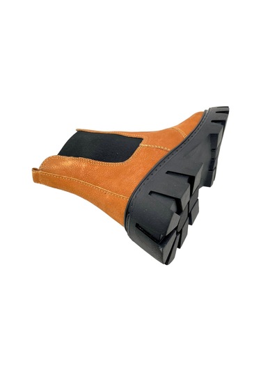 Chelsea Kız Çocuk Deri Kısa Çizme Tarçın Tarçın