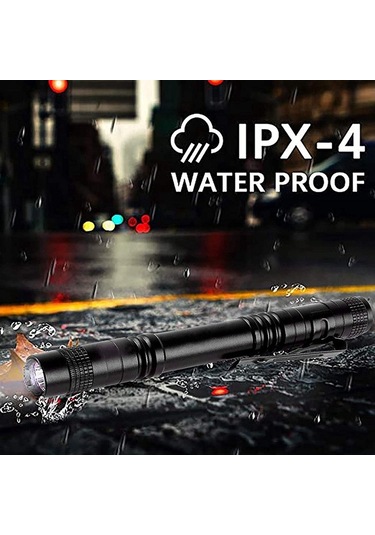 Soulader Mini Cep Feneri - Güçlü Led Işık, Ayarlanabilir Odak, Su Geçirmez Tasarım, Kompakt Ve Taşınabilir, Yüksek Parlaklık, Uzun Ömürlü Pil Ömrü, Kamp Ve Acil Durumlar İçin Çok Renkli