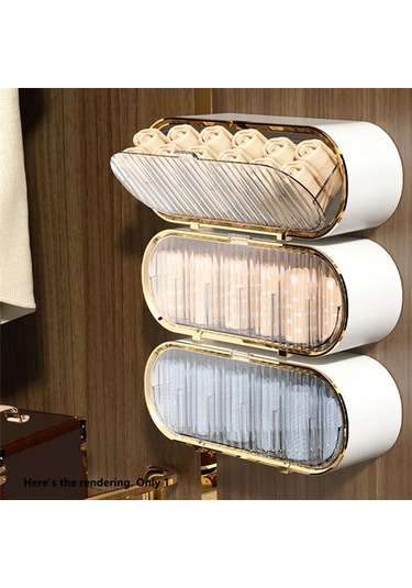 İç Çamaşırı Saklama Kutusu Çoraplar Külotlar Sütyenler Külot Tutucu Sarı