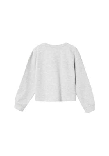 Name It Gri Çocuk Sweet T-shirt 13232445 Ag.melanj