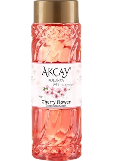 Akçay 70 Derece Japon Kiraz Çiçeği Kolonyası 400 ML