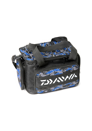 Daiwa Baskılı Helper Bag Balıkçı Çantası - Blue Camo