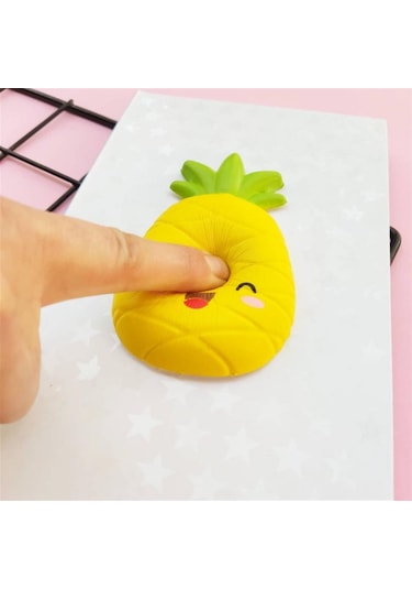 Kişiye Özel Sevimli Ananas Squishy Defter