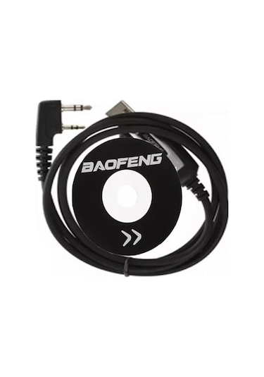 Baofeng Programlama Kablosu Cd Siyah