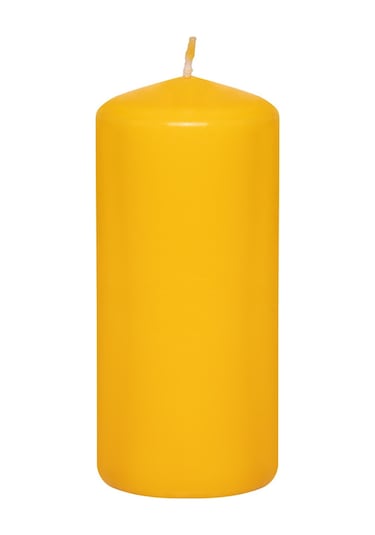 Pasabahce Silindir Mum 130x58 Mm - 1 Adet Sarı