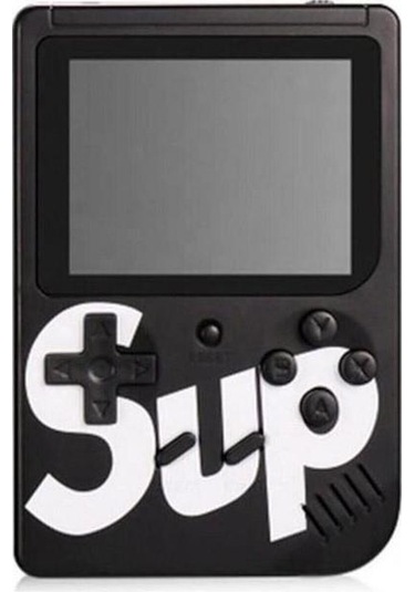 Zhltools 400 Oyunlu Taşınabilir Nostalji Retro Mini Atari Game Siyah