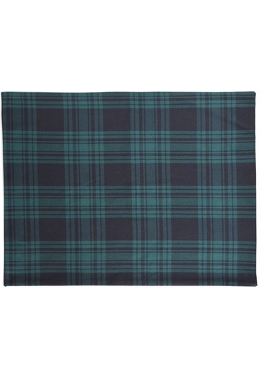 Amerikan Servis Yeşil Ekose 2'li Set Diğer