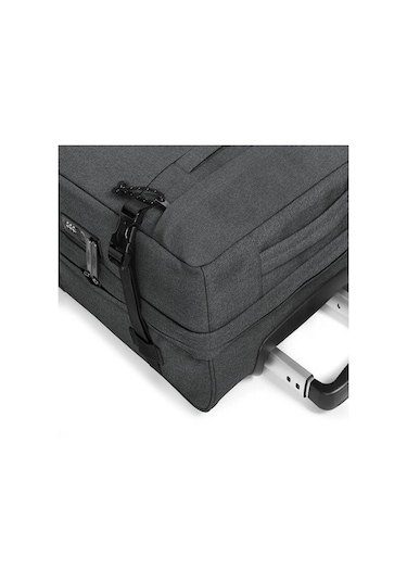 Eastpak Transit'r 4 S Black Denim Siyah Valiz Kabin Boy Siyah