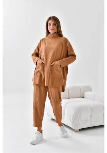 Ftz Women Kadın Takım Kahve-kahve Kahverengi