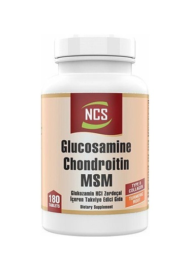 Ncs Glucosamine Chondroitin Msm Collagen Zerdeçal 180 Tablet