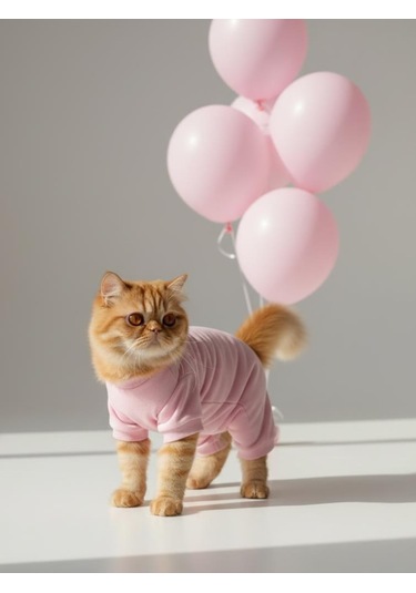 Teddy Bear Pamuklu Kedi Tulum Pijama