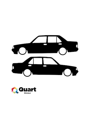 Tofaş Şahin Basık Oto Sticker Araba Sticker (348244842)