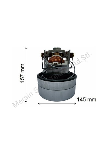Ametek Elektrikli Süpürge Motoru Rb17 Çiftfan 900W