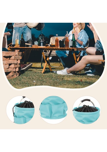 Suntek Ev, Bahçe, Seyahat Ve Diğer Amaçlar İçin Kulplu Gök Mavisi