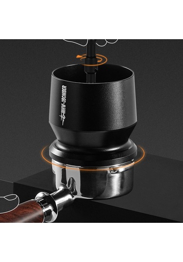 Teltree Mhw-3bomber 58mm Paslanmaz Çelik Kahve Tozu Alma Kabı - Kapaklı, Dağıtıcılı, Sökülebilir Diğer