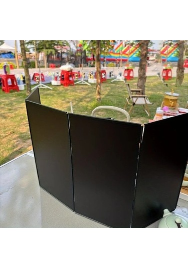 Trendooze Kamp Ocağı Rüzgarlık Beyaz Hafif Katlanır Isıya Dayanıklı Toz Koruma Beyaz