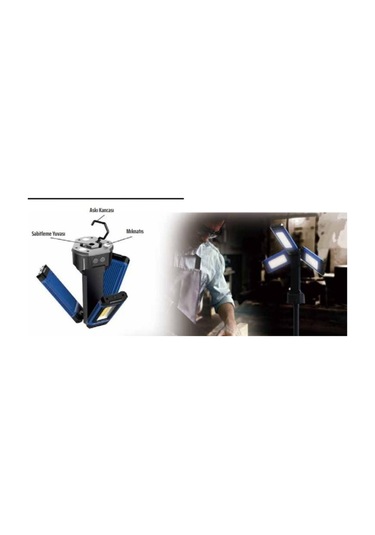 Rico Tripod Çalışma Lambası Rc0039 Beyaz