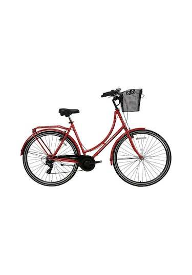 Bisan Paradıse S 28" Jant 56 Cm 7 Vites Şehir Bisikleti Kırmızı